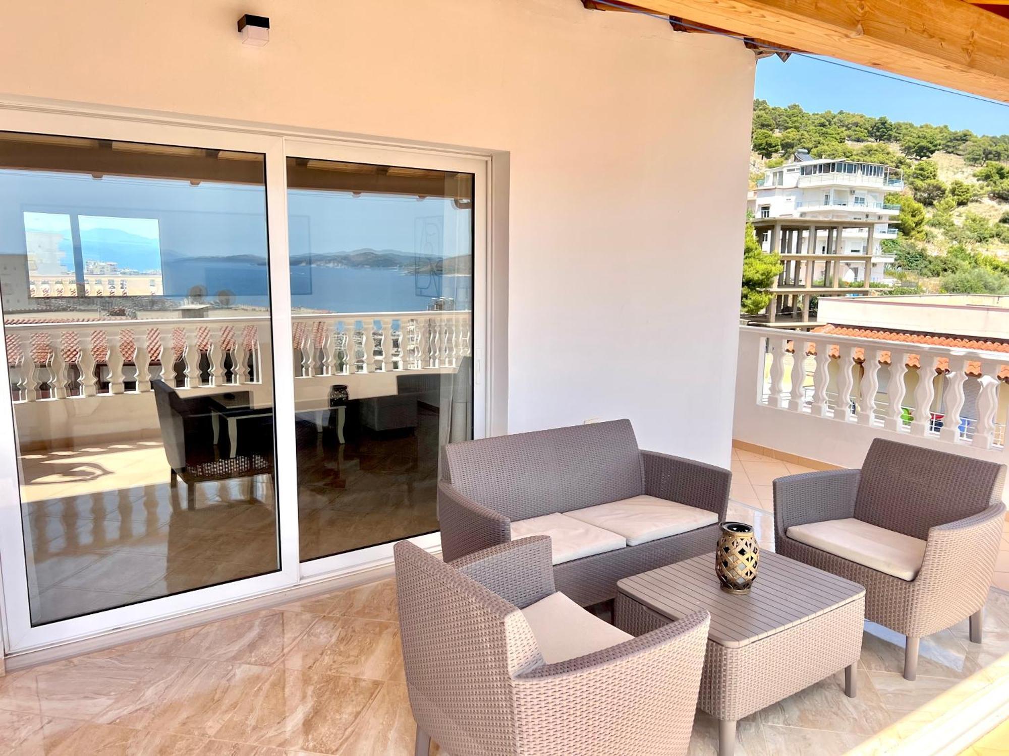 Amar'S Apartments Sarande Bagian luar foto
